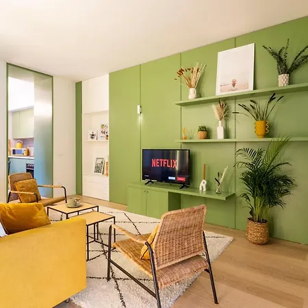 Renting - Bavastro - Luxurious Loft - 2 Bedroom - Ac - Balcony - Trendy Neighborhood Apartamento Niza
